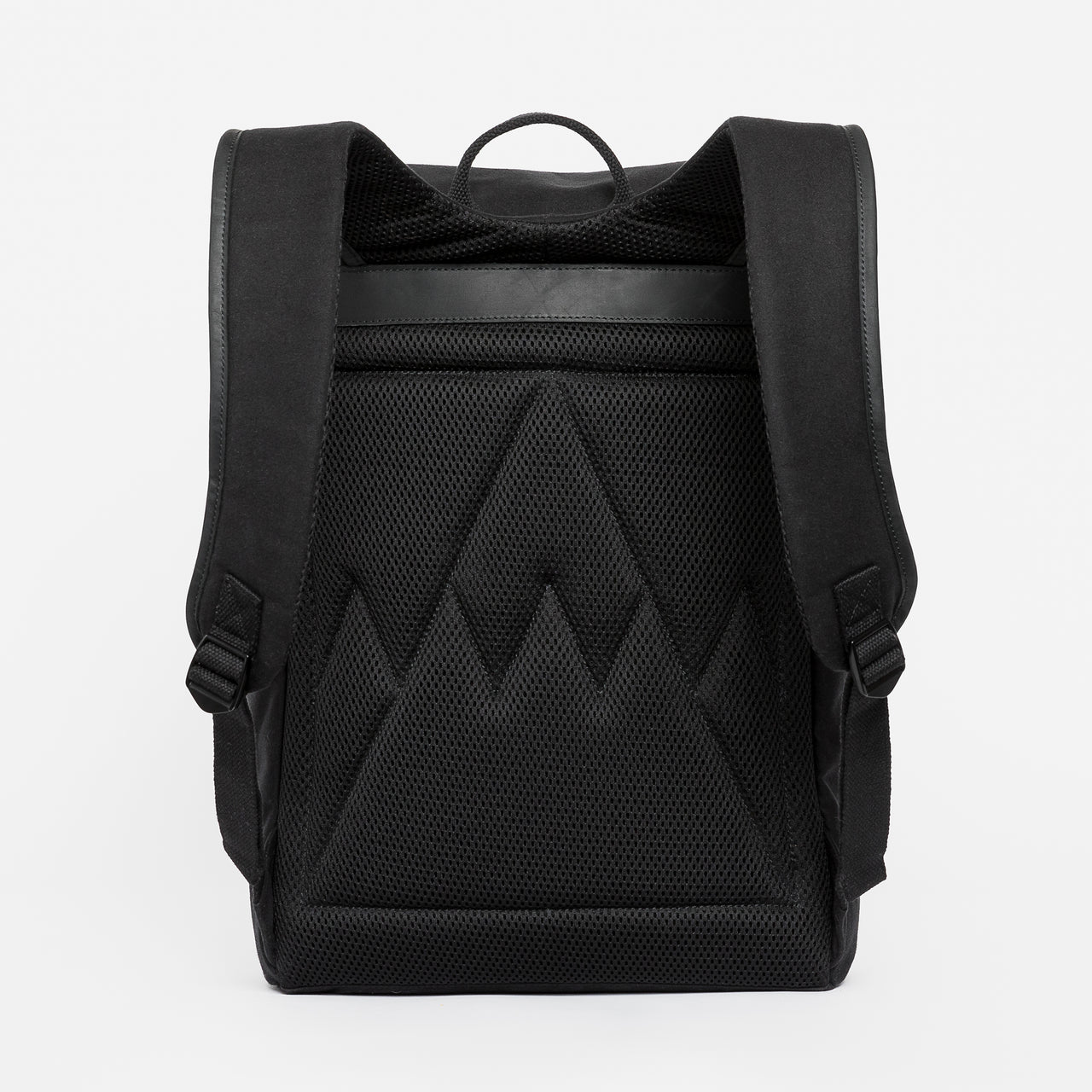 The Backpack All Black back view