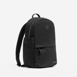 A studio shot of the side of the Classic Backpack 15L in All Black