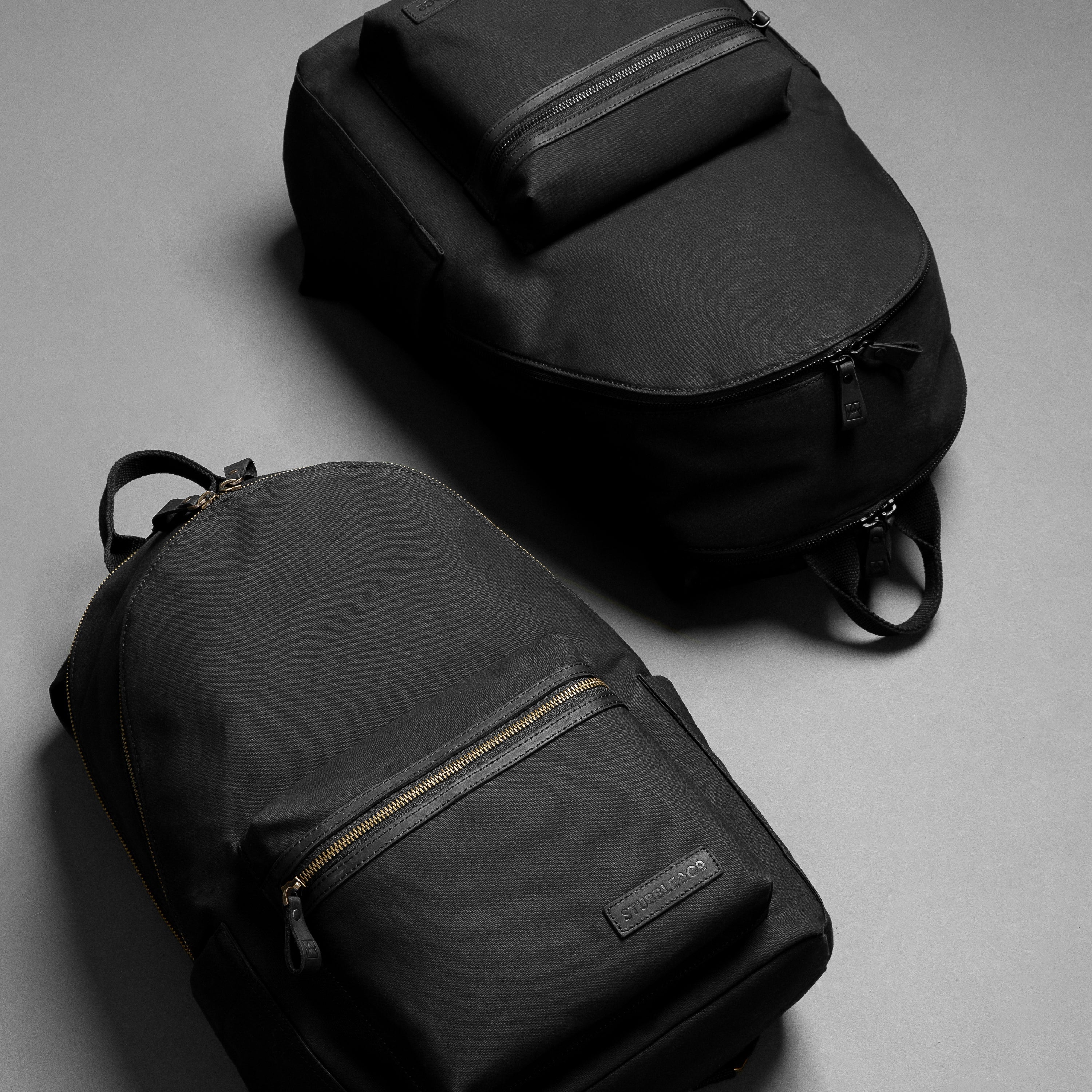 The Commuter Bag Canvas Leather Work Laptop Backpack