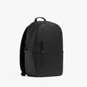 A studio shot of the front and side of the Everyday Backpack 15L in All Black