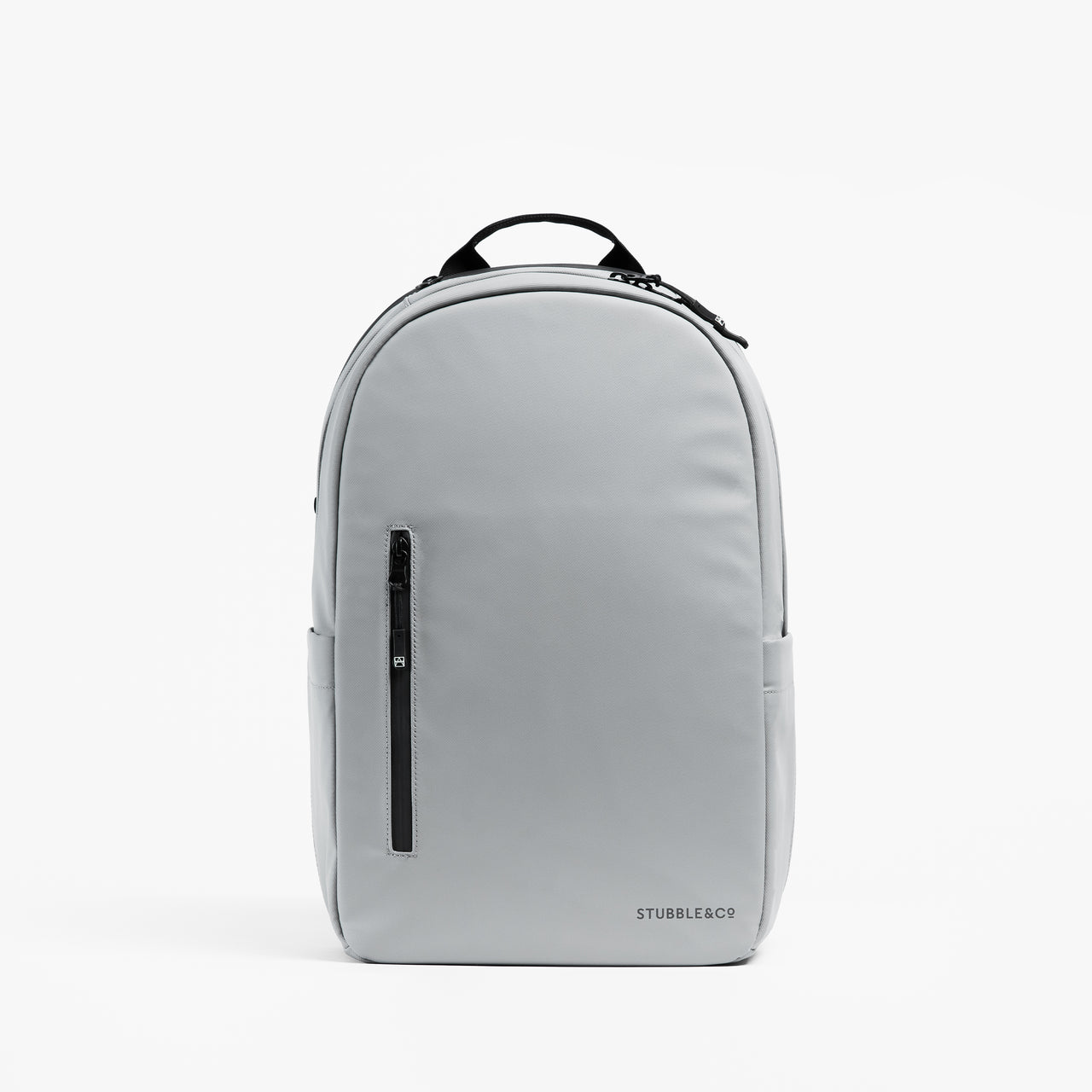 A studio shot of the front of the Everyday Backpack 15L in Concrete