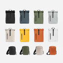 A collage of Roll Top 15l and Shoulder Bags in different colour [All variants]