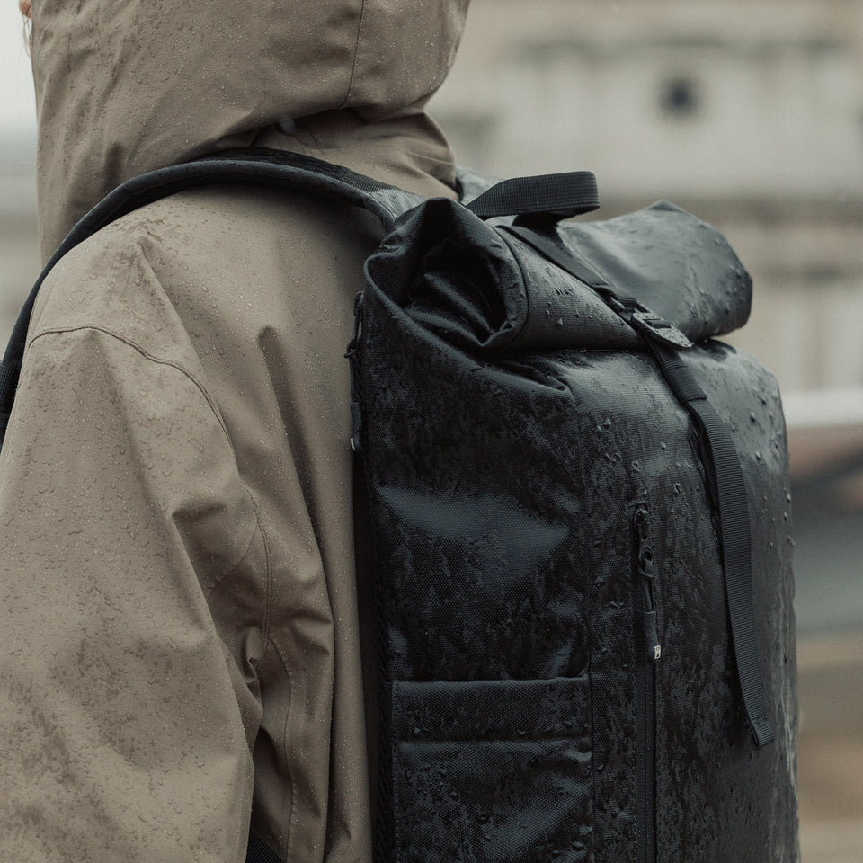 The Roll Top 15l Backpack: Mini Backpack With Waterproof Materials