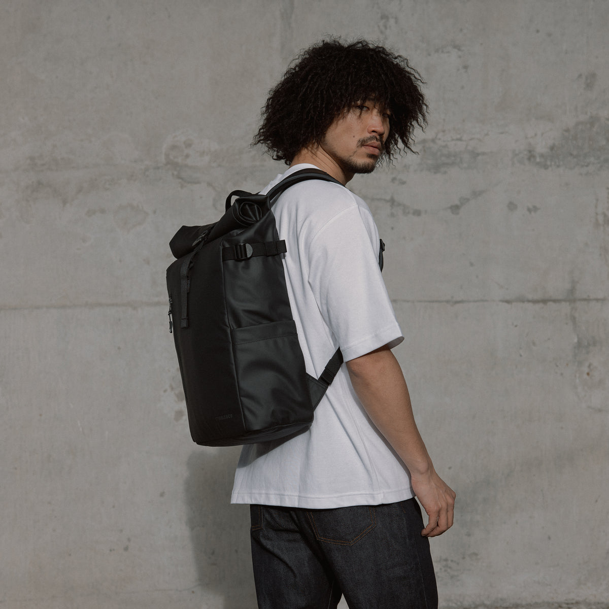 The Roll Top 20L Backpack: Waterproof Materials & Laptop Pocket