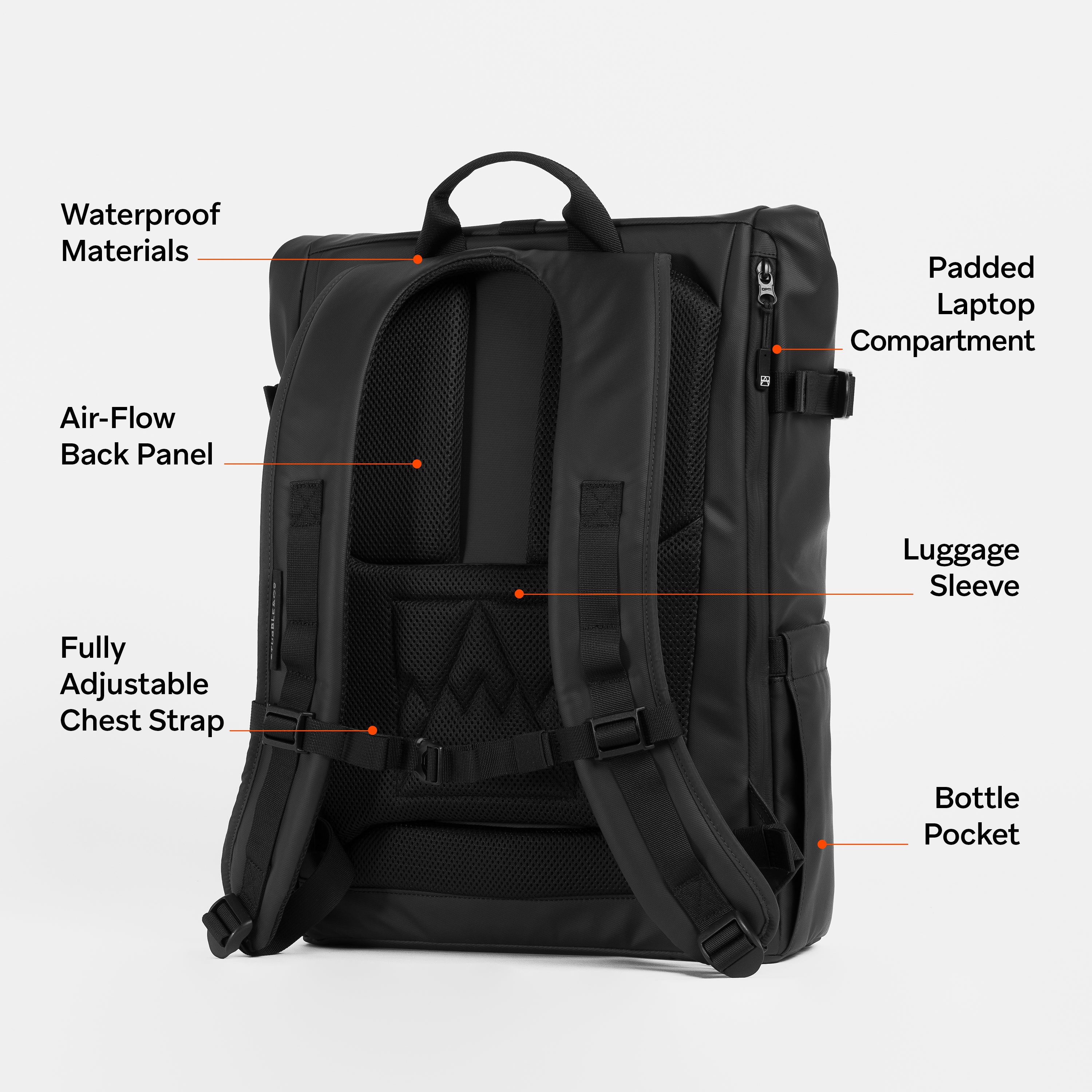 Laptop backpack offers best sale