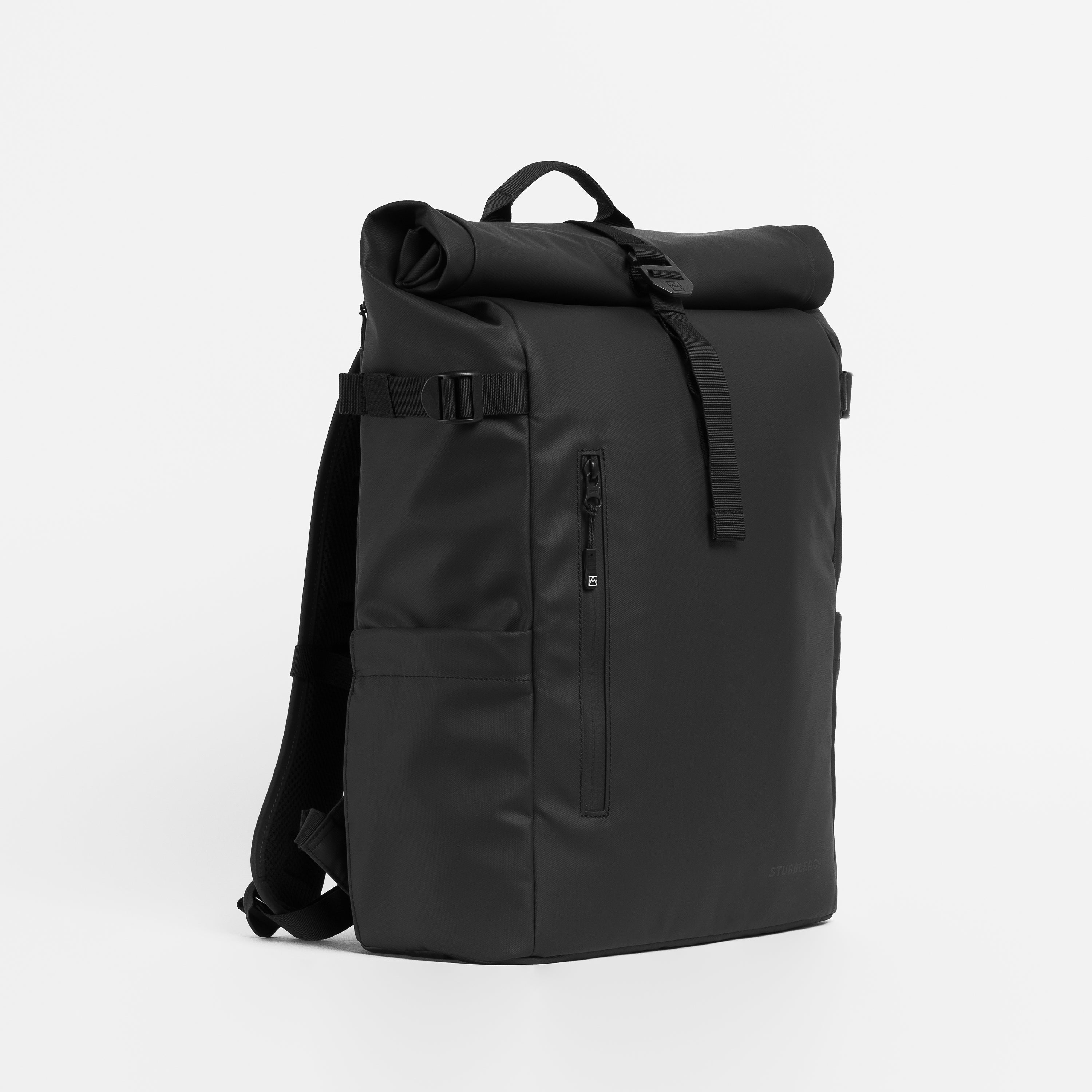 The Roll Top 20L Backpack Waterproof Materials Laptop Pocket