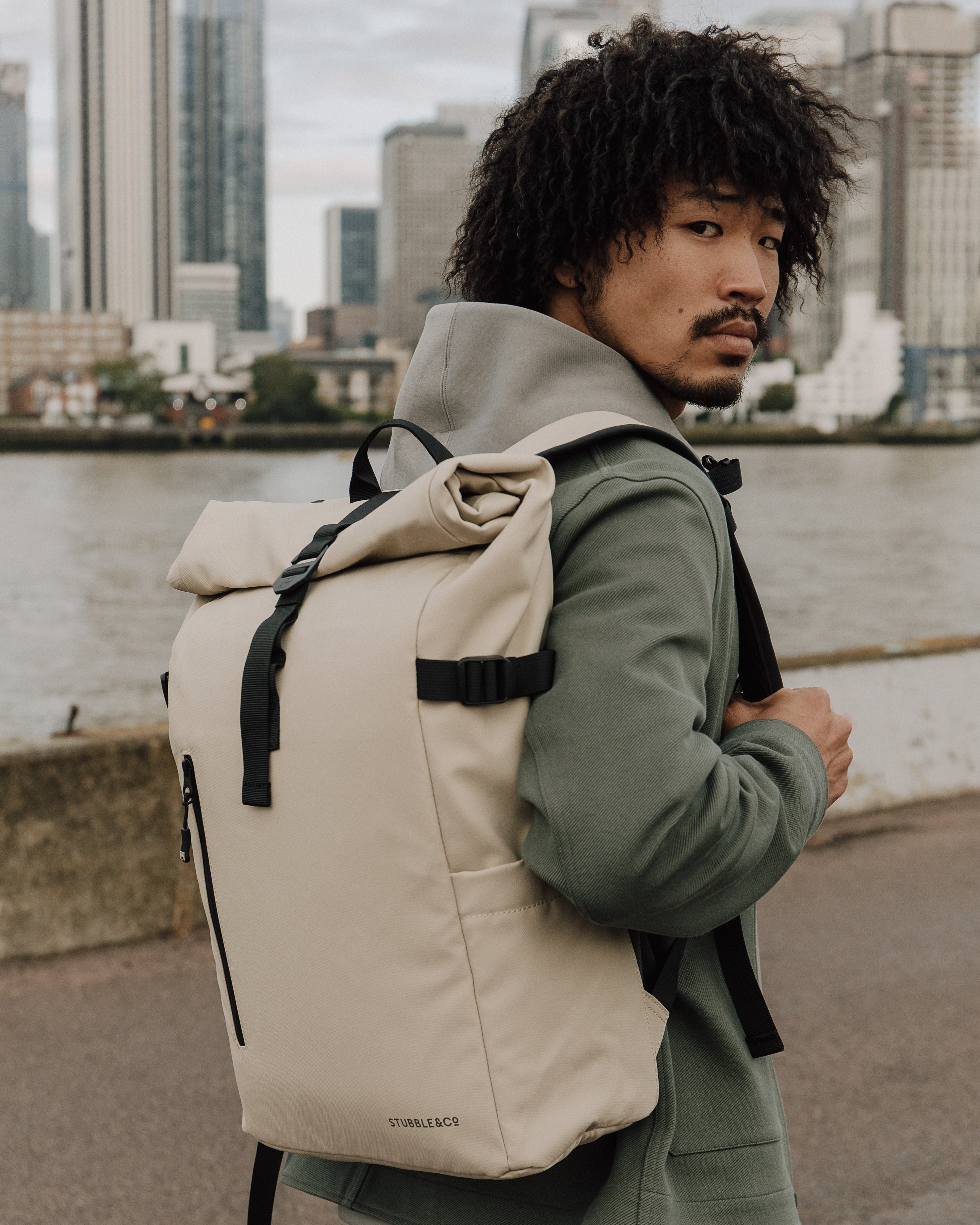 Oak roll top clearance backpack