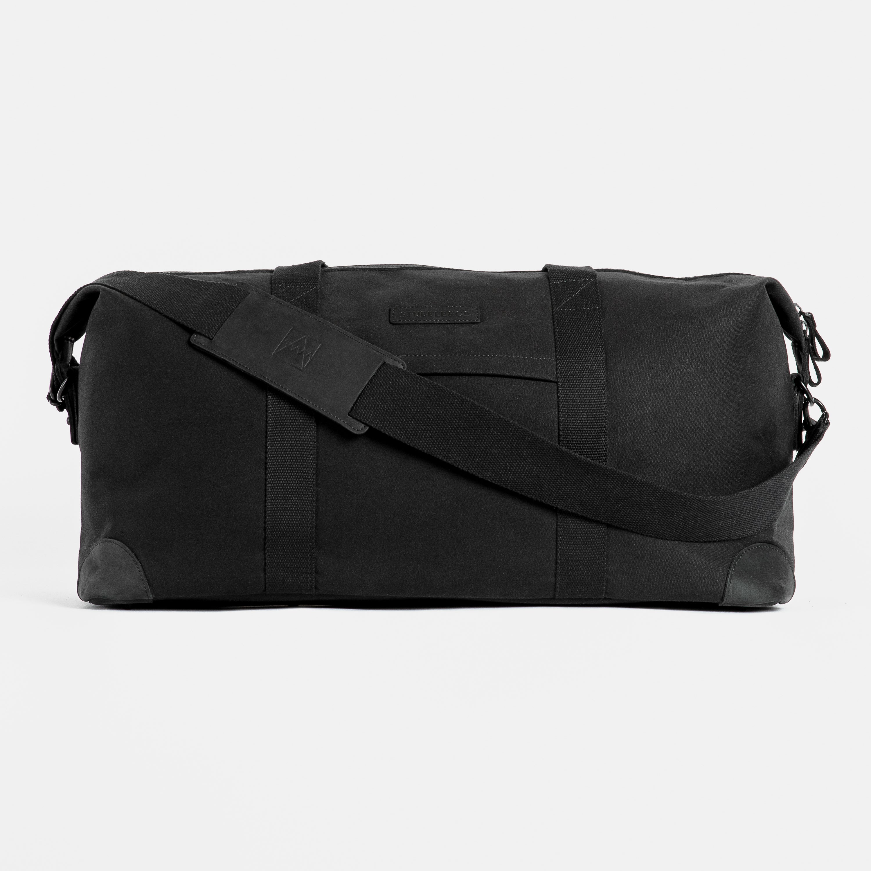 The Weekender Canvas Travel Duffle Bag Stubble Co