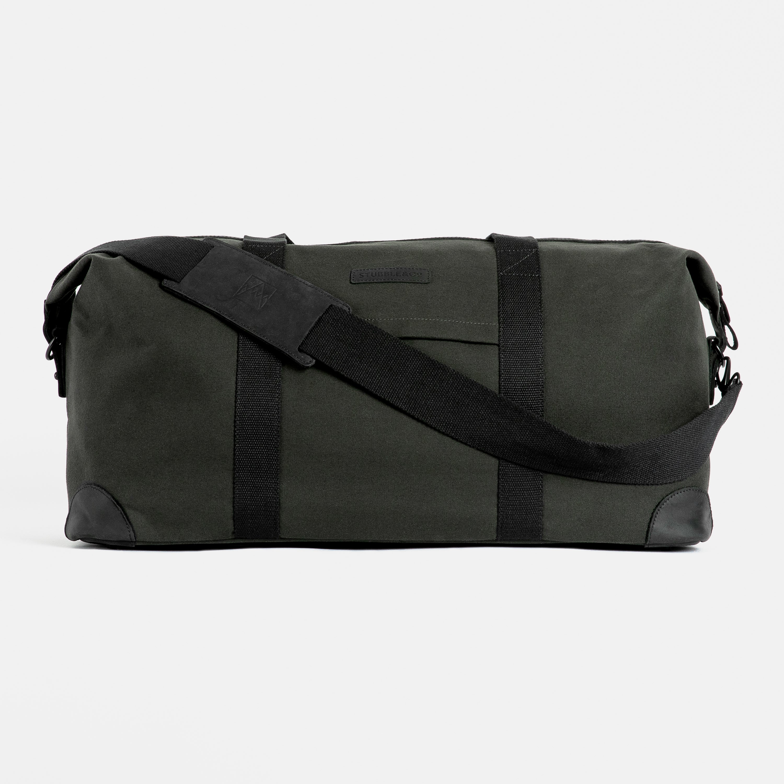 The Weekender Canvas Travel Duffle Bag Stubble Co